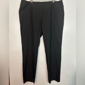 Women’s black pull on trouser pant 20W